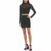 Promo 🎁 B. Darlin Long-Sleeve Dew Drop Mesh Overlay Top & Matching 👗 Skirt Two-Piece 👗 Dress Black 🎁 -B. Darlin shop unnamed file 1187