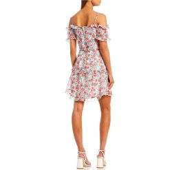 Promo โจ B. Darlin Off-The-Shoulder Lace-Up-Front Ruffle Floral Chiffon ๐ Dress Off White/red/green โค๏ธ 5 Promo โจ B. Darlin Off-The-Shoulder Lace-Up-Front Ruffle Floral Chiffon ๐ Dress Off White/red/green โค๏ธ -B. Darlin shop unnamed file 1511