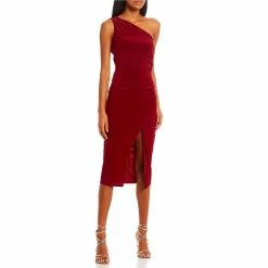 Coupon ๐ B. Darlin One Shoulder Open Back Front Slit Fitted Midi ๐ Dress Wine ๐ฏ 7 Coupon ๐ B. Darlin One Shoulder Open Back Front Slit Fitted Midi ๐ Dress Wine ๐ฏ -B. Darlin shop unnamed file 206