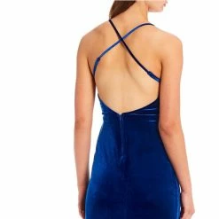 Best Pirce 💯 B. Darlin Sleeveless X-Back Velvet Long Ball Gown Royal 🤩 7 Best Pirce 💯 B. Darlin Sleeveless X-Back Velvet Long Ball Gown Royal 🤩 -B. Darlin shop unnamed file 576