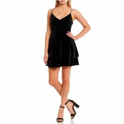 Flash Sale ๐ฅฐ B. Darlin Double Hem Velvet Fit-and-Flare ๐ Dress Black ๐ 7 Flash Sale ๐ฅฐ B. Darlin Double Hem Velvet Fit-and-Flare ๐ Dress Black ๐ -B. Darlin shop unnamed file 720