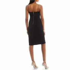 Coupon 😍 B. Darlin Spaghetti Strap Rounded Slit Hem Knee Length 👗 Dress Black 😀 11 Coupon 😍 B. Darlin Spaghetti Strap Rounded Slit Hem Knee Length 👗 Dress Black 😀 -B. Darlin shop unnamed file 722